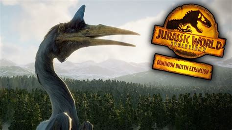 New Quetzalcoatlus Footage Jurassic World Dominion Dlc Jurassic World Evolution 2 Youtube