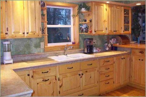 Pine Kitchen Cabinets Ikea Rustic Kitchen Design Pine Kitchen