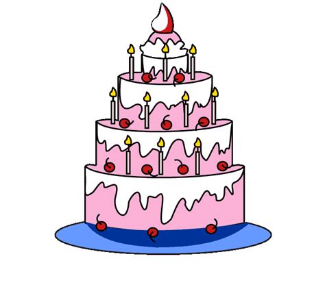 How To Draw A 3 Layer Birthday Cake At Linda Yocum Blog