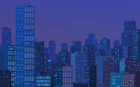 Pin By Eleanor Guthrie On Synthwave Pixel Pixel City