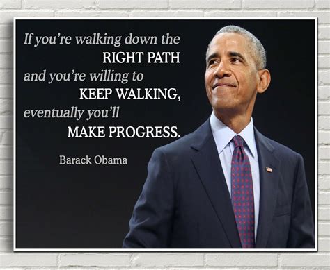 Barack Obama Quote Poster Etsy