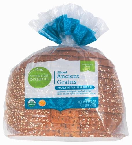 Simple Truth Organic Ancient Grains Sliced Multigrain Bread 176 Oz