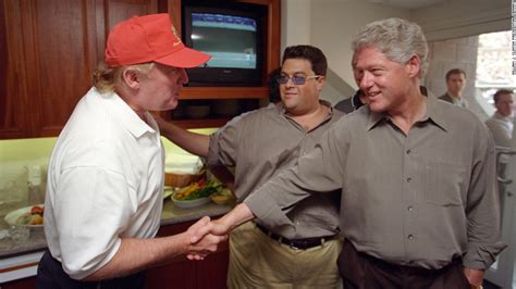 Newly Released Photos Show How Close Bill Clinton Once Was With Trump Cnnpolitics