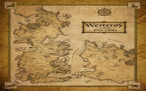 Complete Map Of Game Of Thrones Thrones Map Game Maps Westeros Places Explained Mapped Cities