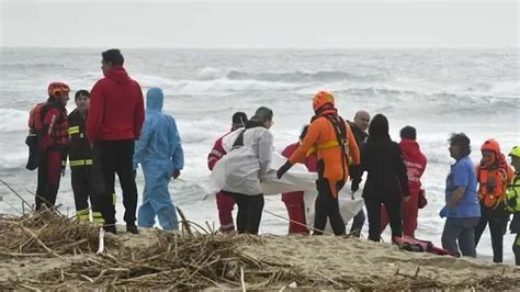 Italy Migrant Boat Shipwreck Nearly 60 Killed Off Calabria Coast