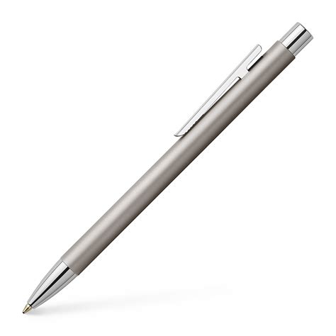 It has a dynamic shape and trendy matte black shade that stirs passion. Faber-Castell Neo Slim Ballpoint Pen - Matte Stainless Steel