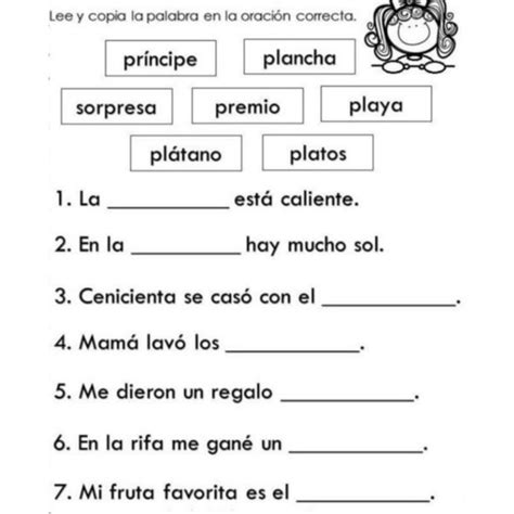 11 Tareas Para Niños De 6 Años Para Repasar La Lectoescritura Y Las