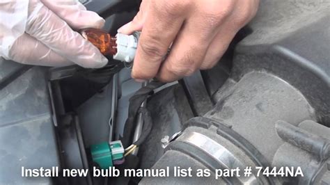 How To Replace Turning Signal Bulb Chevy Cruze Youtube