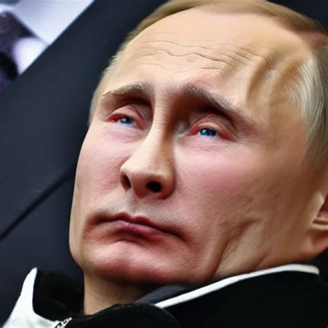 Vladimir Putin Crying Like A Baby Dressed In Prisoner Stable Diffusion
