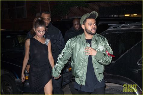 Selena Gomez Wears Sheer Dress For Date With The Weeknd Photo 3910407