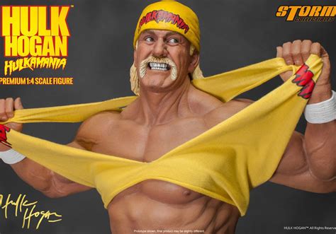 Storm Collectibles Hulk Hogan 14 Scale Hulkamania Statue