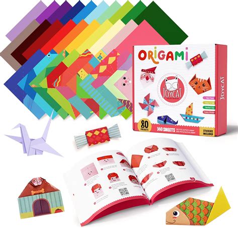 Joycat 360 Sheets 6 Inch Colorful Origami Paper For Kids160 Origami