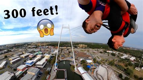 Take A Ride On The Worlds Tallest Skycoaster Kissimmee Florida Fun