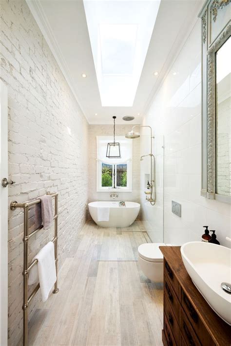 Bathroom Design Ideas Long Narrow Bathroomeis