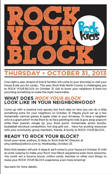 Are You Ready To Meet Your Neighbors Check Out Rock Your Block Hosted