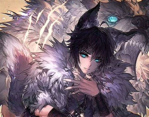 Anime Wolf Boy Wallpaper