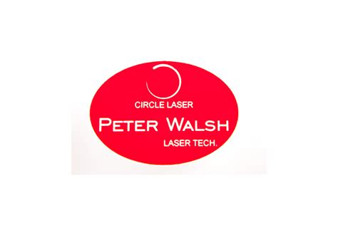 Laser Engraved Name Badges Circle Laser Signs