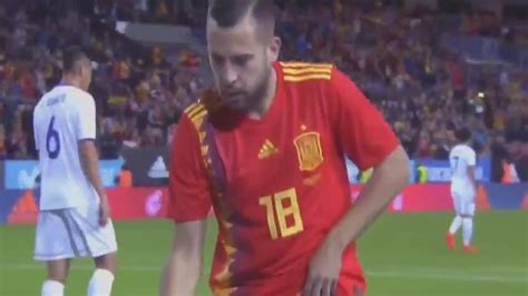Spain vs Costa Rica 5-0 -Jordi Alba Goal All Goals & Extended Highlights - Friendly 11/11/2017 