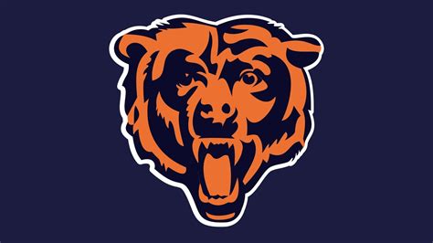 Logo American Football Blinds Wallpaper Sports Field Chicago Bears Bear