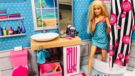 600 x 600 jpeg 60 кб. Barbie NEW Bathroom Set!! - YouTube