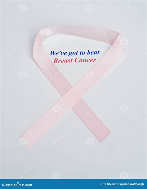 Anti Cancer Logo And Slogan Stock Image Image Of Encouragement
