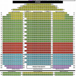 Njpac Seating Chart Performing Arts Center Seating Charts