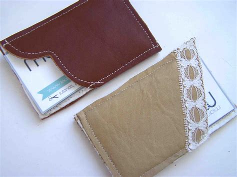 Furthermore, the design of the cardholder features 3 card. Made by Me. Shared with you.: Leather Business Card Holder Tutorial