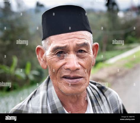 Portrait Of An Indonesian Man Stock Photo Alamy