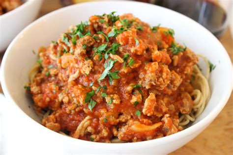 Spicy Turkey Bolognese Good Habits And Guilty Pleasuresgood Habits