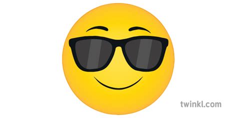 Cool Emoji General Sunglasses Confident Emotions Icons Reaction Emojis