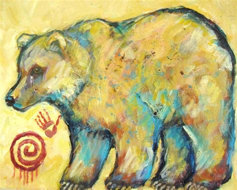 Native American Indian Bear By Carol Suzanne Niebuhr