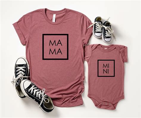 Mommy And Me Outfits Mama And Mini Shirts Mini Me Shirt Mommy And Me Shirts Matching Shirts