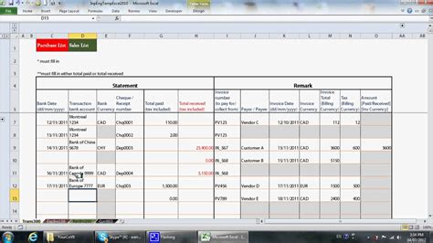 Small Business Bookkeeping Templates For Spreadsheet —