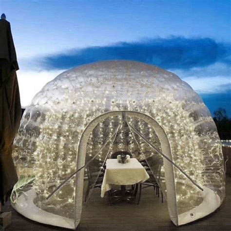 Transparent Clear Bubble Igloo Dome Tent 35 Etsy