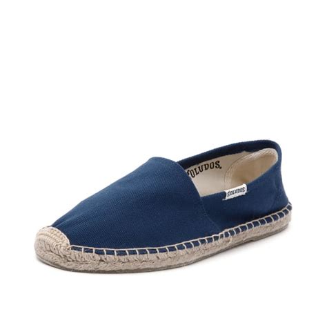 Soludos Womens Original Canvas Dali Espadrille In Navyparkinsons Lifestyle