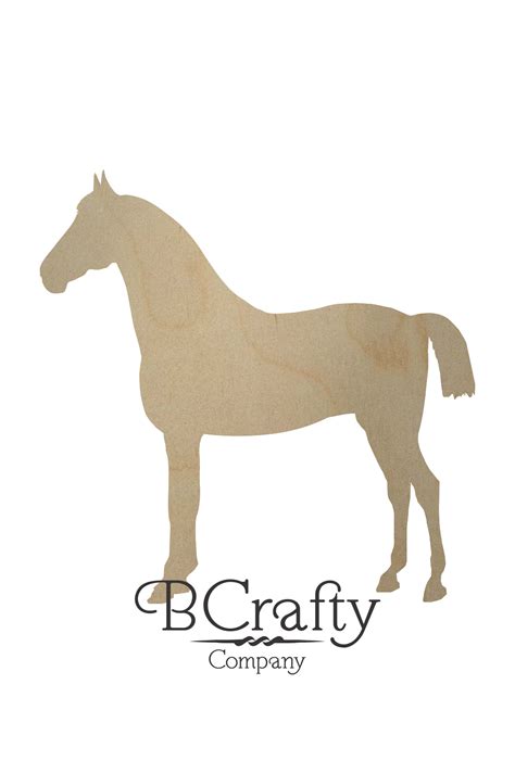 Wooden Horse Cutouts Bcrafty Company