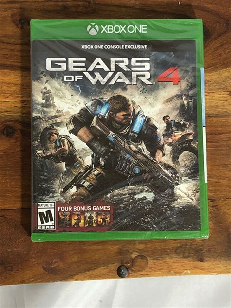 Gears Of War 4 Xbox One Console Exclusive W 4 Bonus Games Great 4