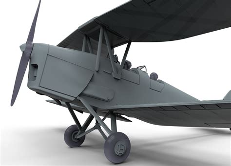 Airfix De Havilland Dh A Tiger Moth Military Model Kit At