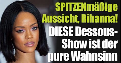 Rihanna Sexy Verboten Heiß Mit Diesem Dessous Hammer Versext Sie Die Fans Newsde