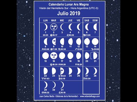 Calendario Lunar