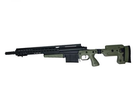 ASG ACCURACY INTERNATIONAL MK MOD COMPACT SNIPER RIFLE GREEN OD