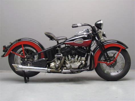 Harley Davidson 1946 46u 1200cc 2 Cyl Sv Yesterdays