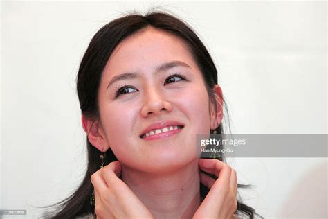 son ye jin during april snow gangwondo samcheok press conference news photo getty images