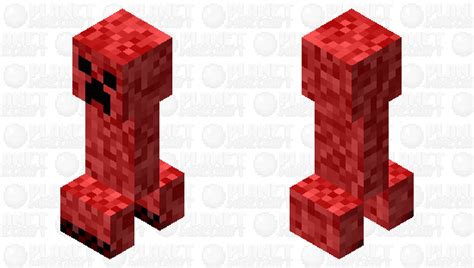 Creeper Of The Nether Minecraft Mob Skin
