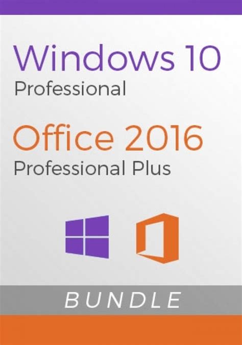 Buy Windows 10 Pro Office 2016 Professional Cd Key Bundle Package
