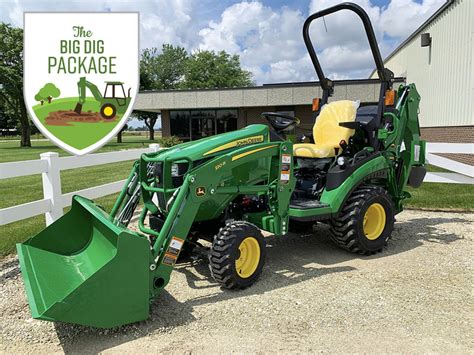 John Deere 1025r Tractor Loader Backhoe The Big Dig Package 04