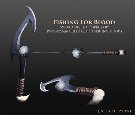 Hook Sword 3d Model On Behance