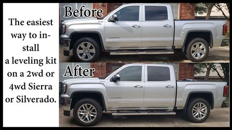 2019 Silverado Leveling Kit Before And After