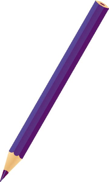 Color Pencil Purple Vector Icon Svgvectorpublic Domain Icon Park