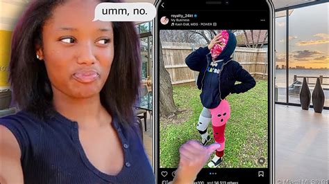 Jaaliyah Reacts To Royaltys Instagram Post Cj So Cool Youtube
